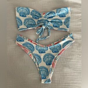 reversible sunny hunny swim bikini set